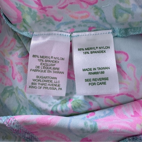 Lilly Pulitzer Luxletic Sunguard Top Size M - Picture 5 of 8